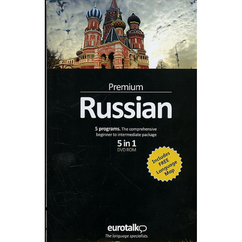 Premium Russian. 5 Programs. The comprehensive beginner-intermediate package