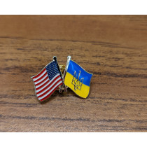 US-Ukrainian flag (with...