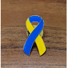 Ukrainian Flag ribbon pin