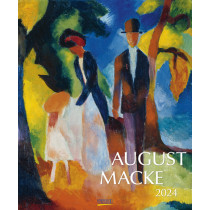 August Macke. 2024 Calendar. (large)